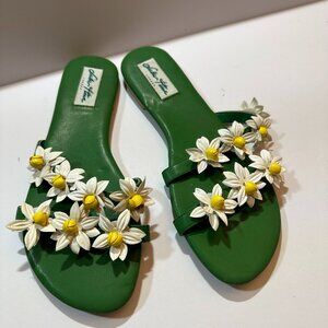 Lulu Hun Margaret Daisy Sandals Size 7US